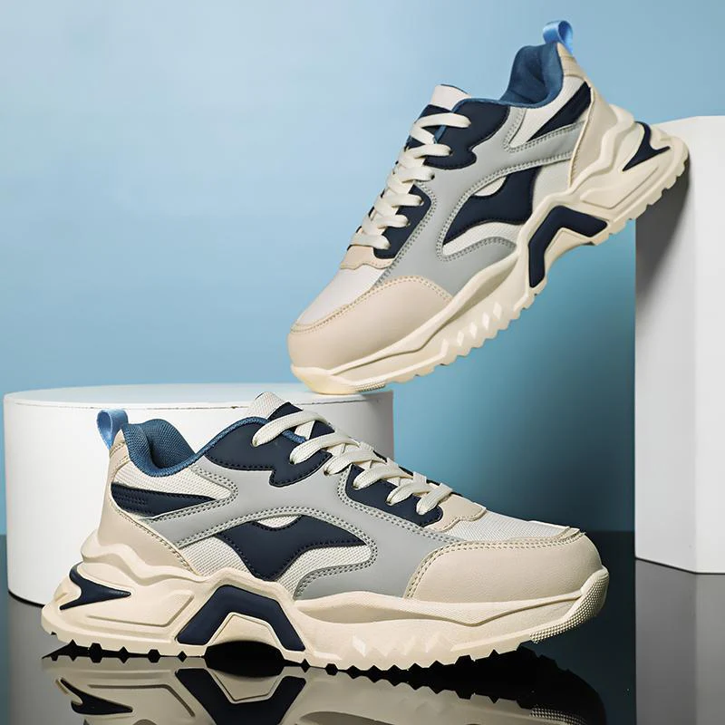 Damen Sportliche Chunky Sneakers mit atmungsaktiver Mesh-Oberfläche und rutschfester Sohle Heidi Mode - Image 4