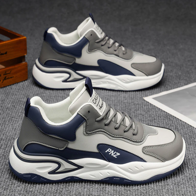 Damen Sportliche Chunky Sneakers mit atmungsaktiver Mesh-Oberfläche und rutschfester Sohle Heidi Mode - Image 4