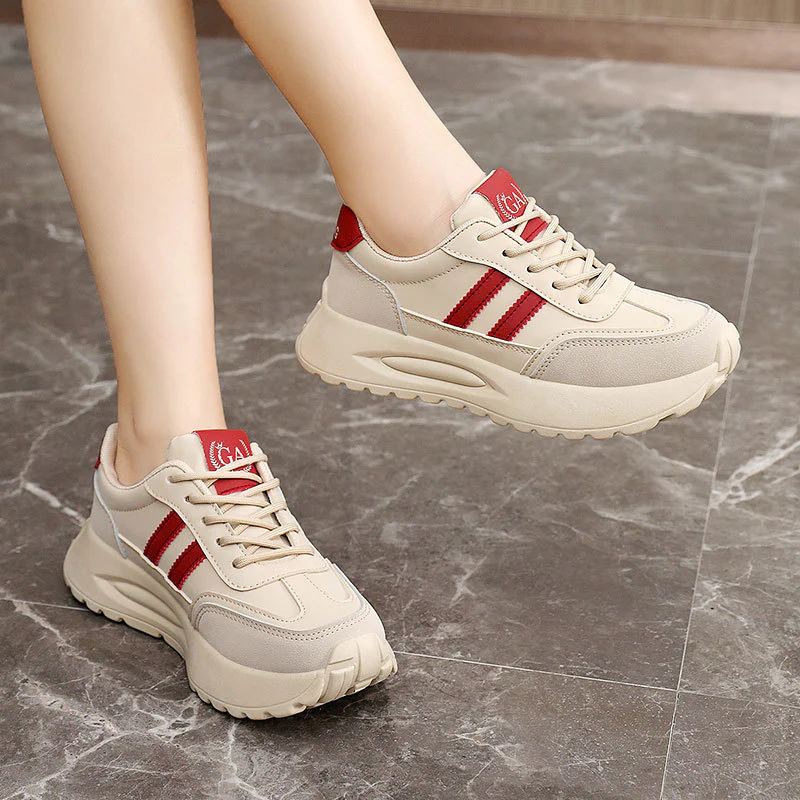 Damen Sportliche Chunky Sneakers mit atmungsaktiver Oberfläche und erstklassiger Dämpfung Heidi Mode - Image 3