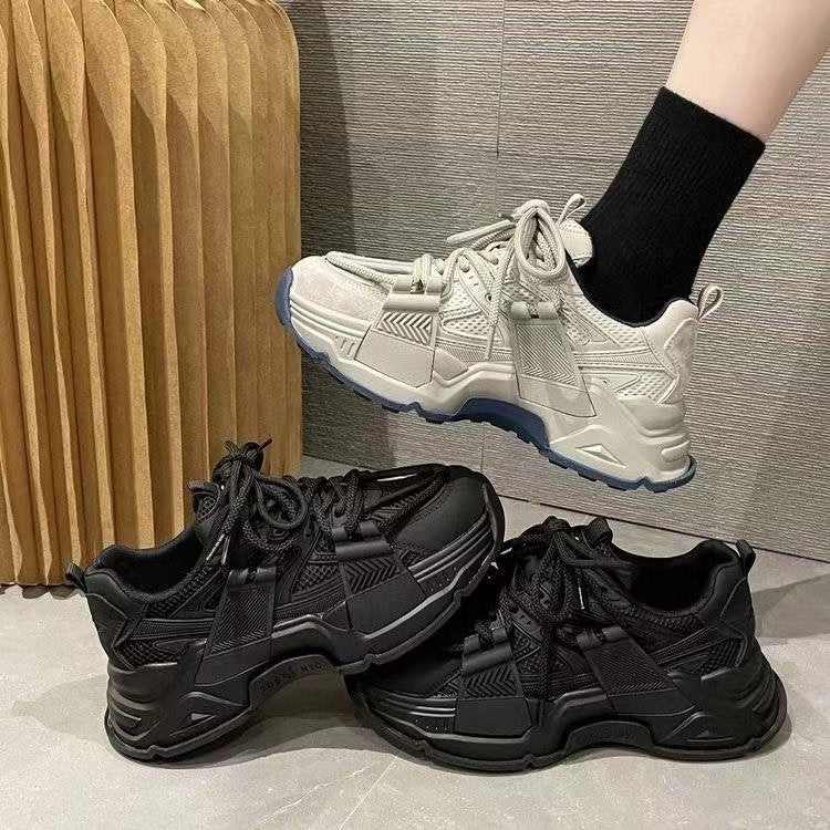 Damen Sportliche chunky Sneakers mit atmungsaktiver Oberflächenstruktur Heidi Mode - Image 5