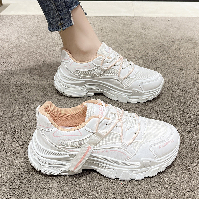 Damen Sportliche Chunky Sneakers mit atmungsaktiver Obermaterialstruktur Heidi Mode - Image 3