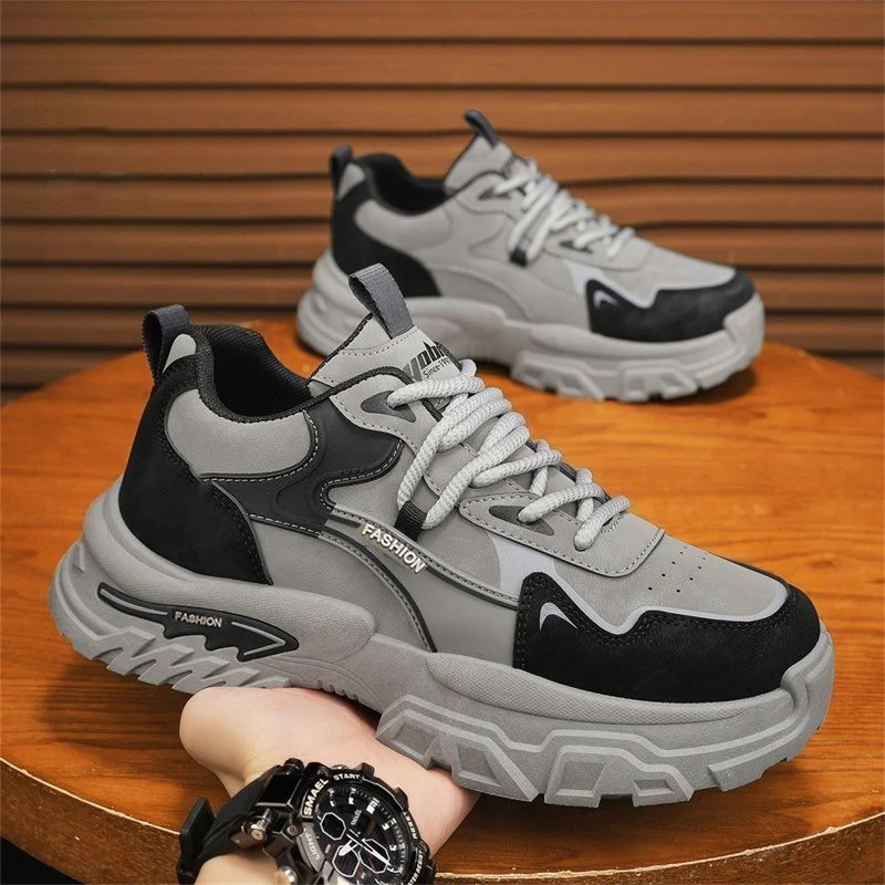 Damen Sportliche Chunky Sneakers mit besonders dämpfendem Profil und robustem Einsatz Heidi Mode - Image 4