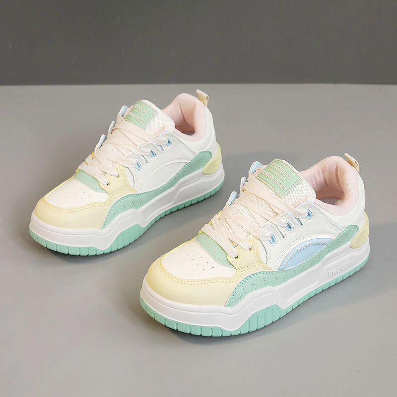 Damen sportliche Chunky Sneakers mit dämpfender Laufsohle Heidi Mode - Image 7