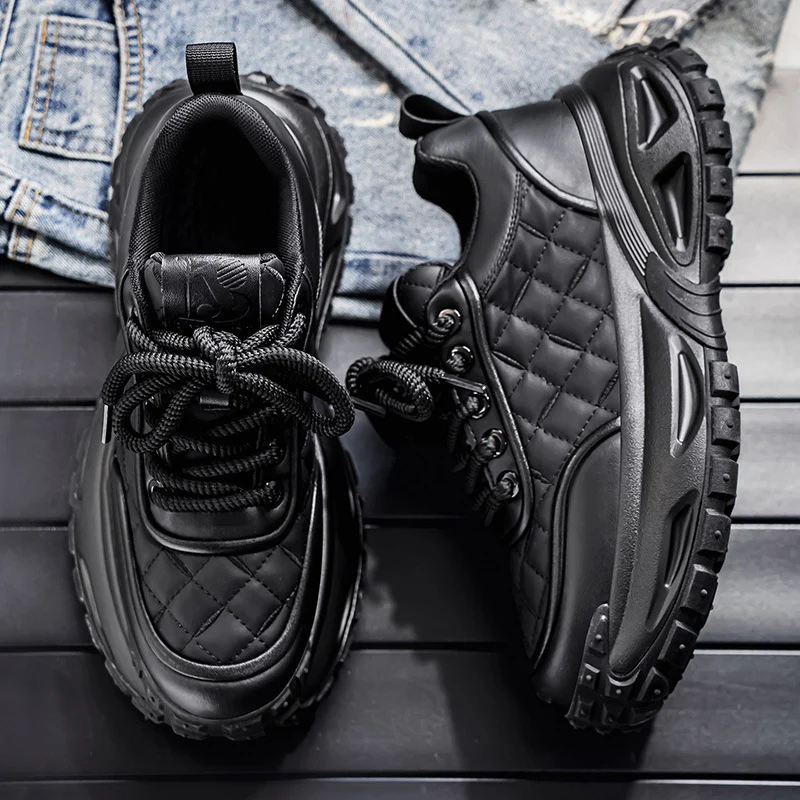 Damen Sportliche Chunky Sneakers mit dämpfender Laufsohle und strapazierfähigem Obermaterial Heidi Mode - Image 3