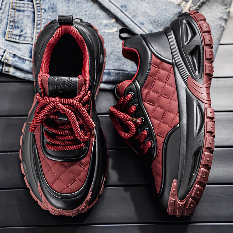 Damen Sportliche Chunky Sneakers mit dämpfender Laufsohle und strapazierfähigem Obermaterial Heidi Mode - Image 4