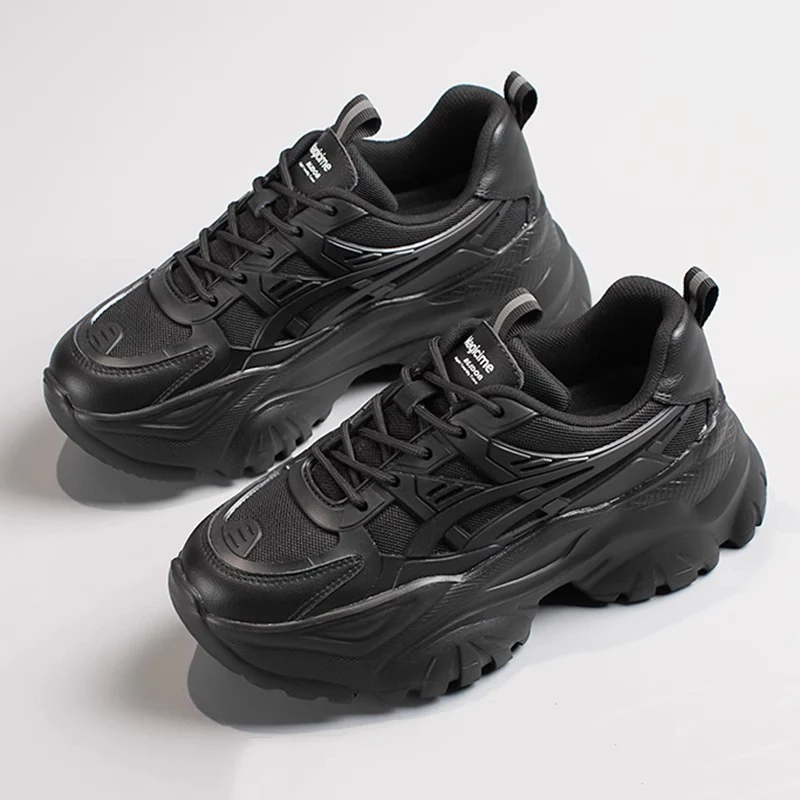 Damen Sportliche Chunky Sneakers mit dämpfender Sohle und atmungsaktiver Obermaterialstruktur Heidi Mode - Image 8