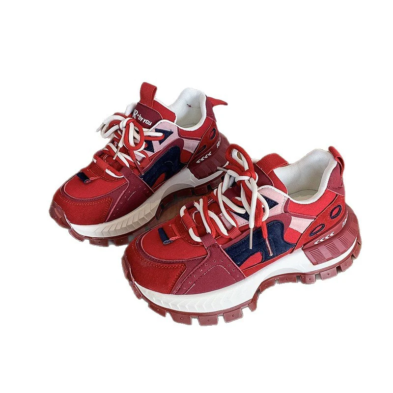 Damen Sportliche Chunky Sneakers mit einzigartigem Design Heidi Mode - Image 5