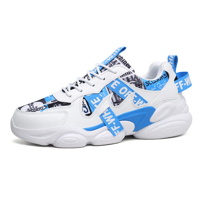 Damen Sportliche Chunky Sneakers mit einzigartigem Design und atmungsaktiver Oberflächenstruktur Heidi Mode