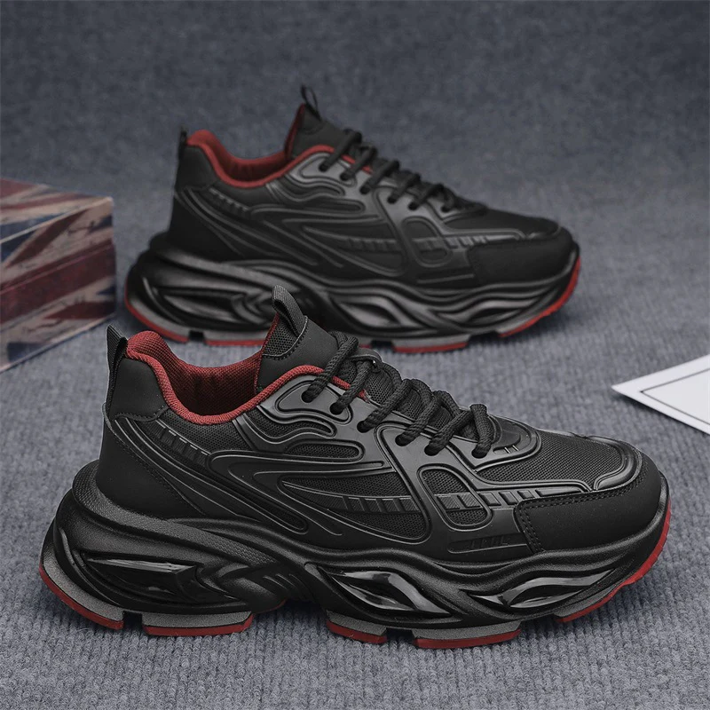 Damen Sportliche Chunky Sneakers mit elastischem Dämpfungssystem und atmungsaktivem Obermaterial Heidi Mode - Image 2