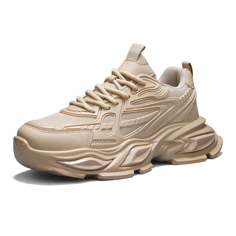 Damen Sportliche Chunky Sneakers mit elastischem Dämpfungssystem und atmungsaktivem Obermaterial Heidi Mode - Image 5