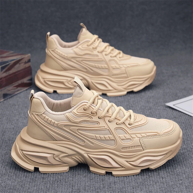 Damen Sportliche Chunky Sneakers mit elastischem Dämpfungssystem und atmungsaktivem Obermaterial Heidi Mode - Image 7