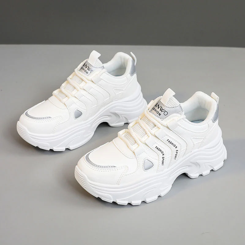 Damen Sportliche Chunky Sneakers mit ergonomischer Dämpfungstechnologie Heidi Mode - Image 6