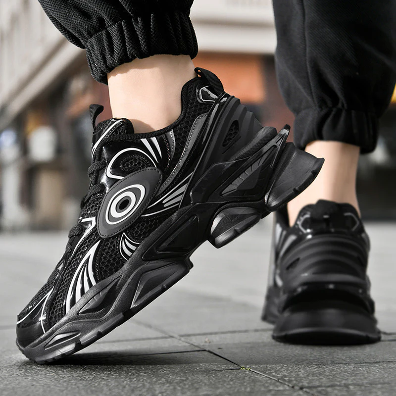 Damen Sportliche Chunky Sneakers mit futuristischem Design Heidi Mode - Image 3