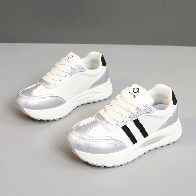 Damen Sportliche Chunky Sneakers mit gepolsterter Dämpfung und atmungsaktiver Konstruktion Heidi Mode - Image 2