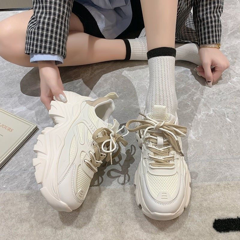 Damen Sportliche Chunky Sneakers mit hochflexiblem Sohlenprofil Heidi Mode - Image 3