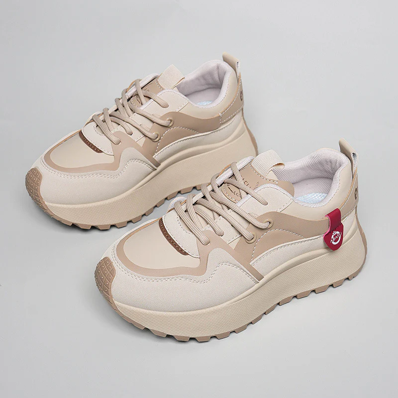 Damen Sportliche Chunky Sneakers mit hohem Tragekomfort und rutschfester Sohle Heidi Mode - Image 2