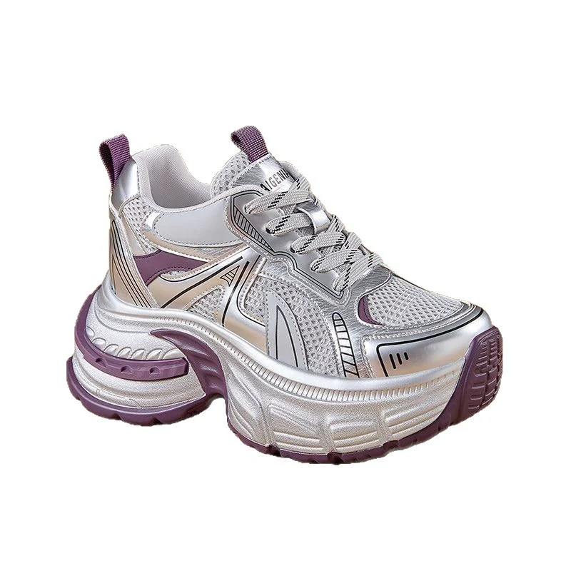 Damen Sportliche Chunky Sneakers mit innovativem Sohlenprofil Heidi Mode - Image 5