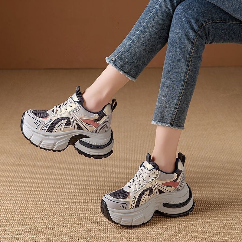 Damen Sportliche Chunky Sneakers mit innovativem Sohlenprofil Heidi Mode - Image 7