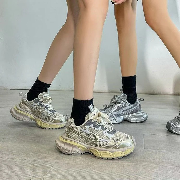 Damen Sportliche Chunky Sneakers mit innovativer Dämpfungstechnologie Heidi Mode - Image 2