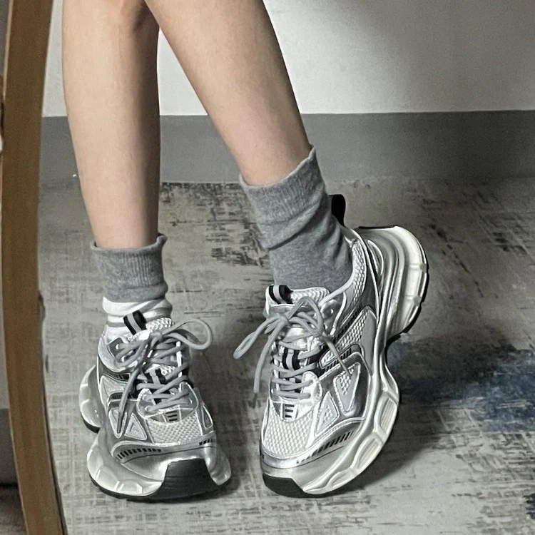 Damen Sportliche Chunky Sneakers mit innovativer Dämpfungstechnologie Heidi Mode