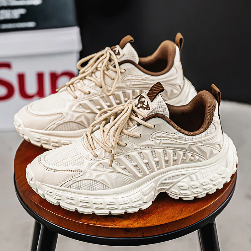 Damen Sportliche chunky Sneakers mit innovativer Dämpfungstechnologie und rutschfester Sohle Heidi Mode - Image 7