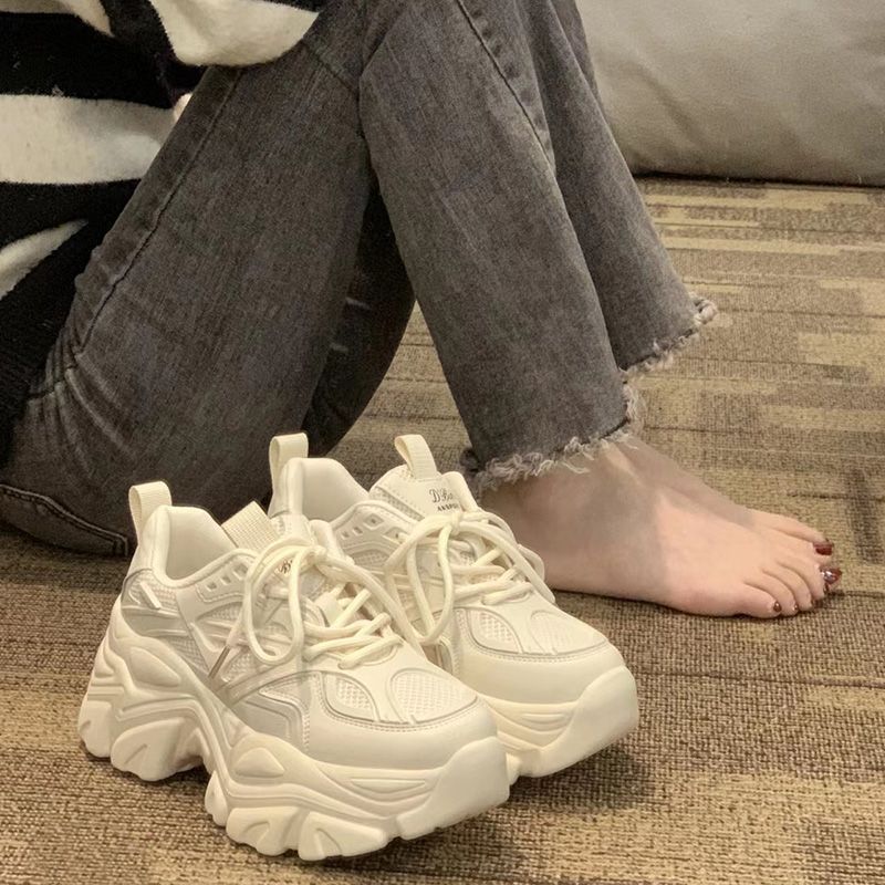 Damen Sportliche Chunky Sneakers mit innovativer Dämpfungstechnologie und rutschfester Sohle Heidi Mode - Image 2