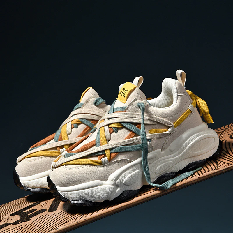 Damen Sportliche Chunky Sneakers mit innovativer Schnürtechnologie Heidi Mode - Image 3