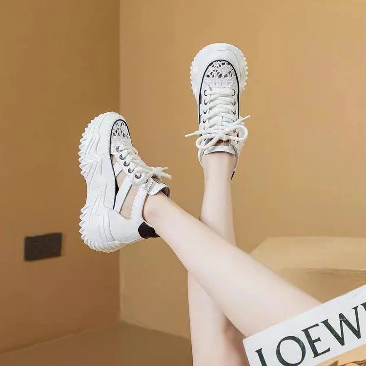 Damen Sportliche Chunky Sneakers mit innovativer Sohle und atmungsaktivem Obermaterial Heidi Mode - Image 5