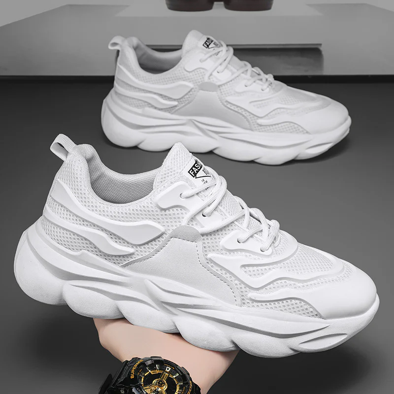 Damen Sportliche Chunky Sneakers mit innovativer Zwischensohle und atmungsaktivem Obermaterial Heidi Mode - Image 3