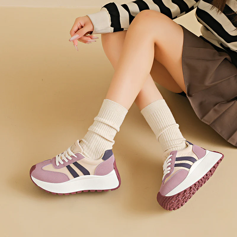 Damen Sportliche Chunky Sneakers mit komfortabler Dämpfung Heidi Mode - Image 3