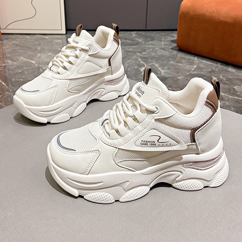 Damen Sportliche Chunky Sneakers mit leichtem Obermaterial und atmungsaktiver Sohle Heidi Mode - Image 3