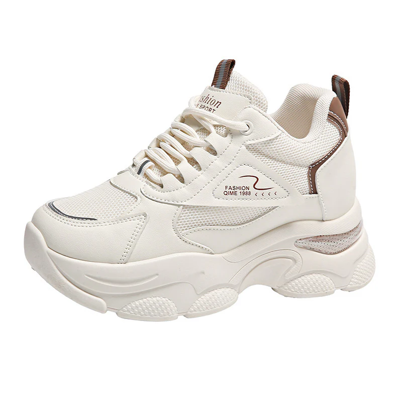 Damen Sportliche Chunky Sneakers mit leichtem Obermaterial und atmungsaktiver Sohle Heidi Mode - Image 7
