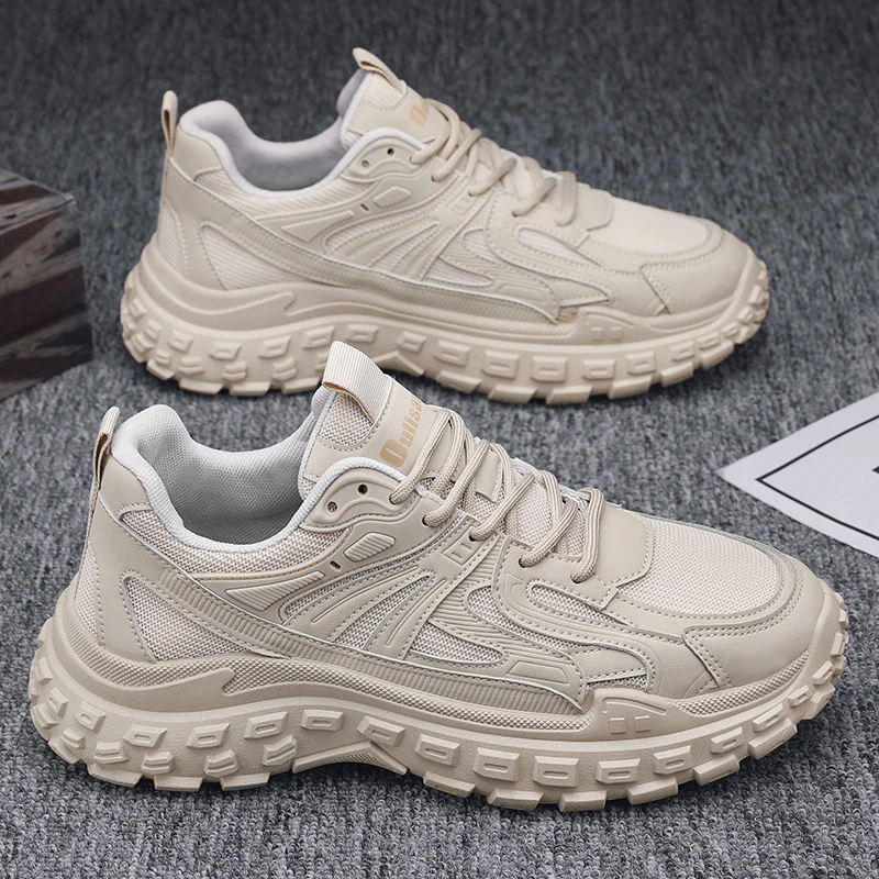 Damen Sportliche Chunky Sneakers mit luftiger Mesh-Konstruktion und dämpfender Sohle Heidi Mode - Image 3