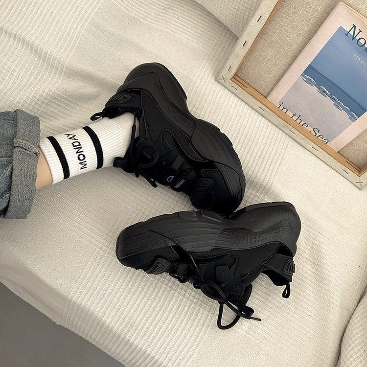 Damen Sportliche Chunky Sneakers mit modernem Design und stabiler Sohle Heidi Mode - Image 4
