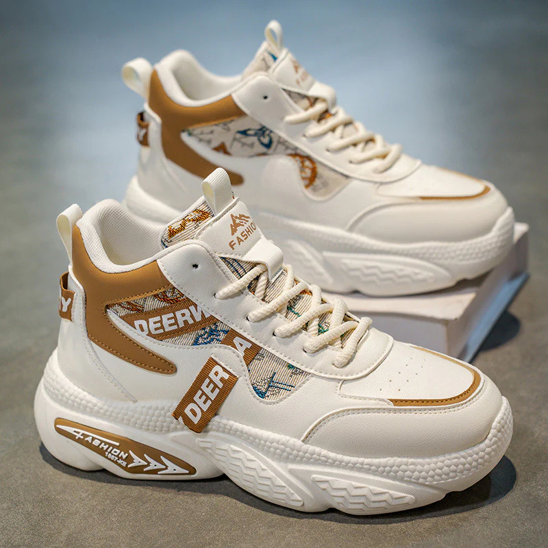 Damen Sportliche Chunky Sneakers mit modischen Akzenten Heidi Mode - Image 3