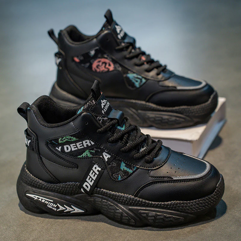 Damen Sportliche Chunky Sneakers mit modischen Akzenten Heidi Mode - Image 4