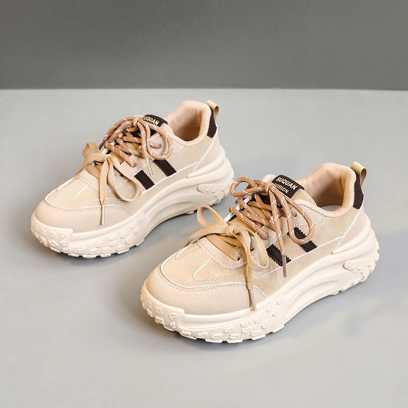 Damen Sportliche Chunky Sneakers mit robustem Profil und atmungsaktivem Obermaterial Heidi Mode - Image 4