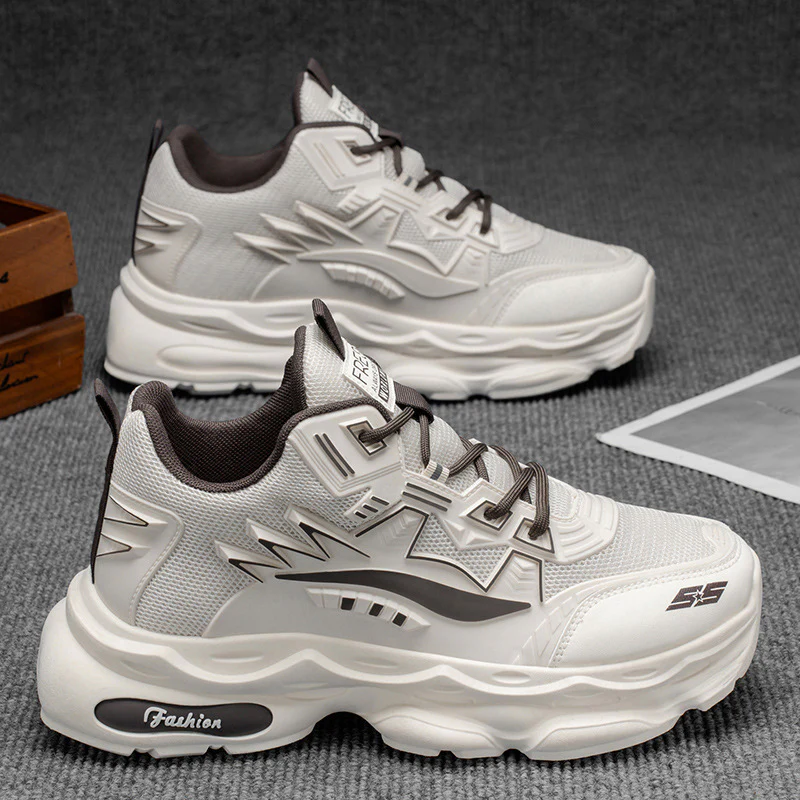 Damen Sportliche Chunky Sneakers mit robustem Sohlenprofil und dämpfendem Komfort Heidi Mode - Image 3