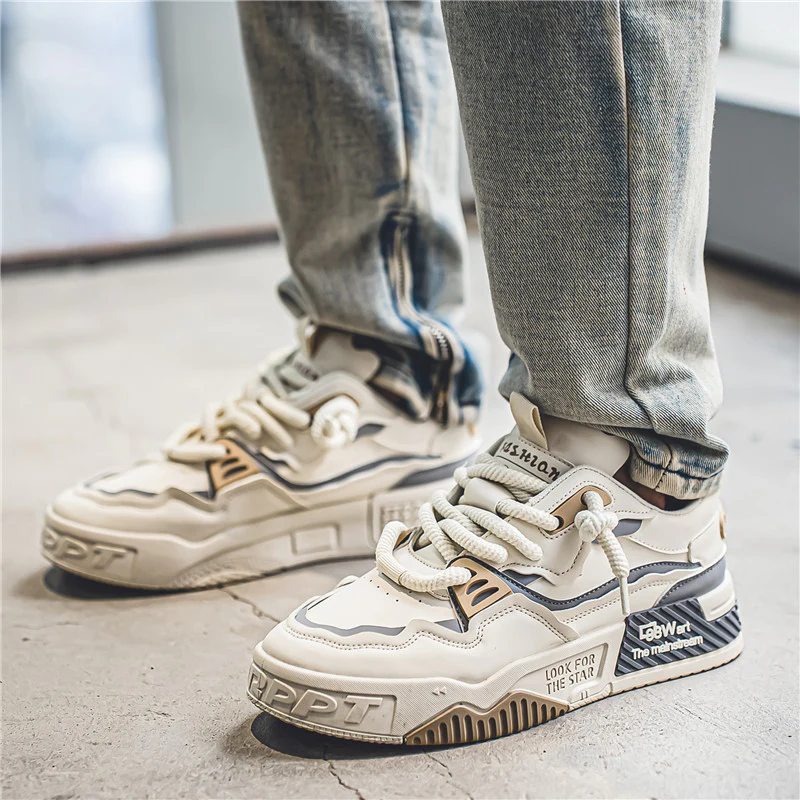 Damen Sportliche Chunky Sneakers mit robustem Sohlenprofil und innovativem Design Heidi Mode - Image 4
