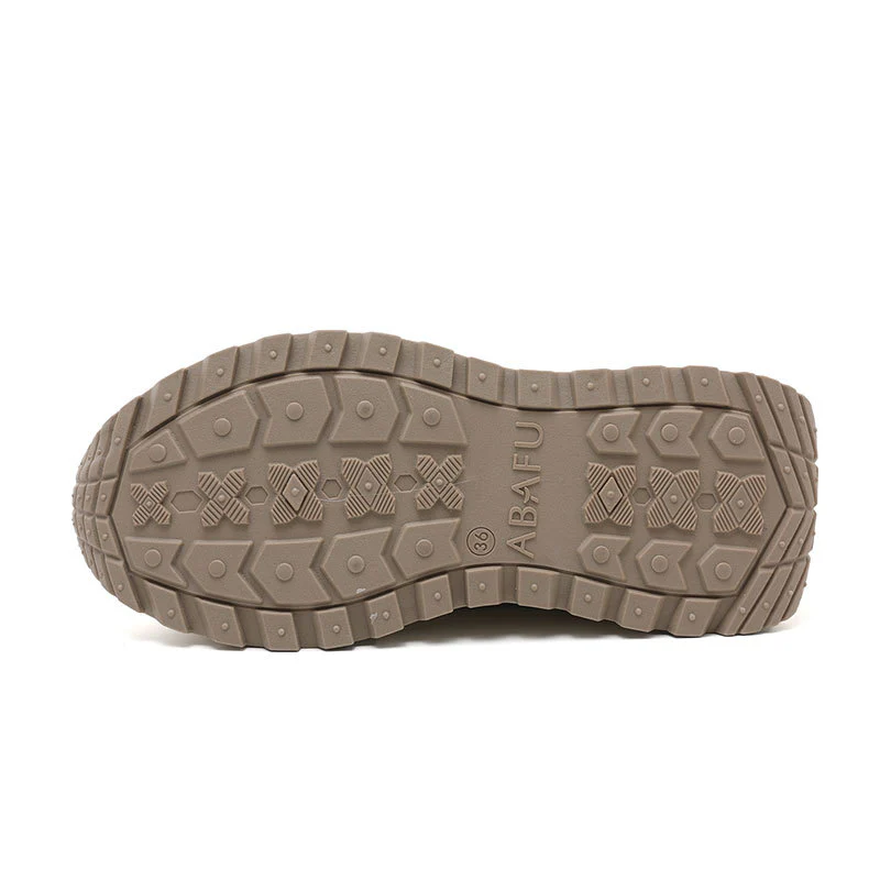 Damen Sportliche Chunky Sneakers mit rutschfester Gummisohle und atmungsaktivem Obermaterial Heidi Mode - Image 4