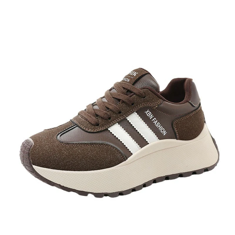 Damen Sportliche Chunky Sneakers mit rutschfester Laufsohle und atmungsaktivem Obermaterial Heidi Mode - Image 5