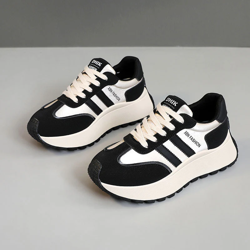 Damen Sportliche Chunky Sneakers mit rutschfester Laufsohle und atmungsaktivem Obermaterial Heidi Mode - Image 7