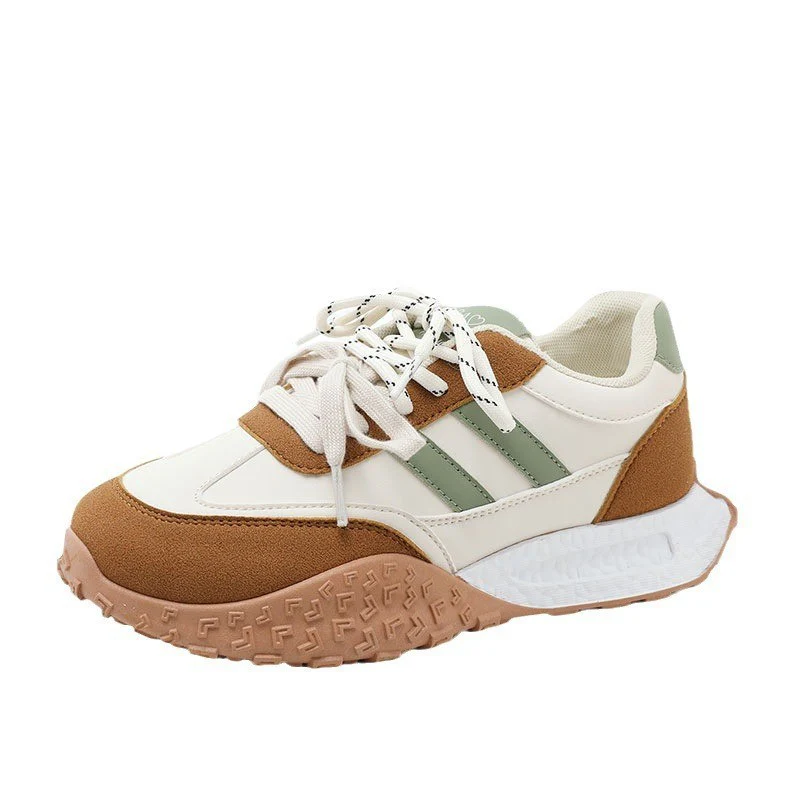 Damen Sportliche Chunky Sneakers mit rutschfester Sohle und atmungsaktiver Mesh-Oberfläche Heidi Mode