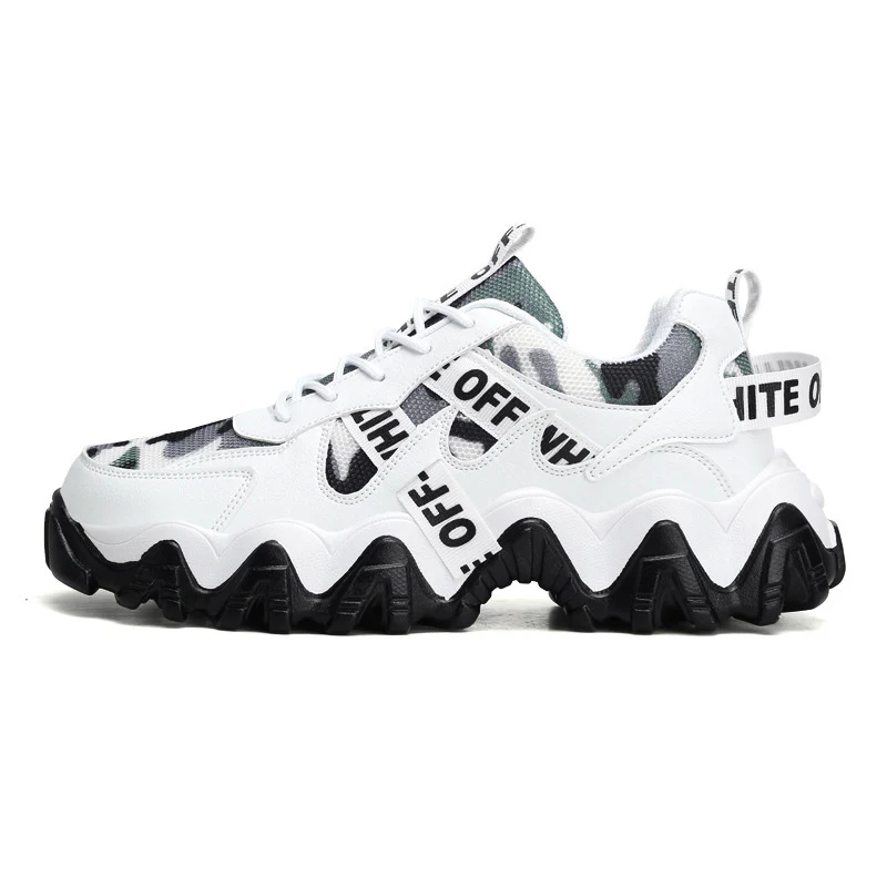 Damen Sportliche Chunky Sneakers mit strapazierfähigem Obermaterial und rutschfester Sohle Heidi Mode - Image 5