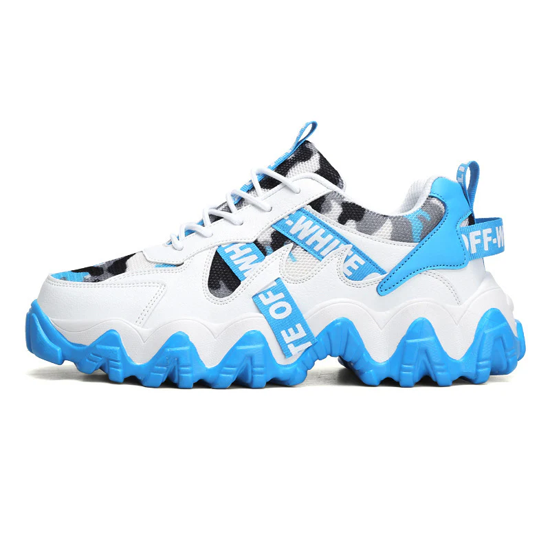 Damen Sportliche Chunky Sneakers mit strapazierfähigem Obermaterial und rutschfester Sohle Heidi Mode - Image 6