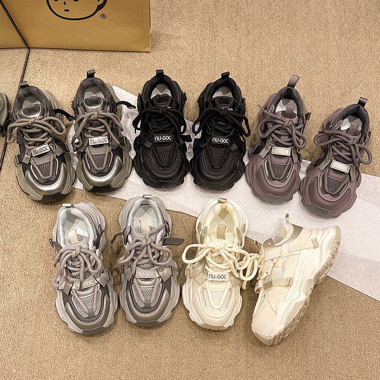 Damen Sportliche Chunky Sneakers mit verbesserten Dämpfungseigenschaften Heidi Mode - Image 4