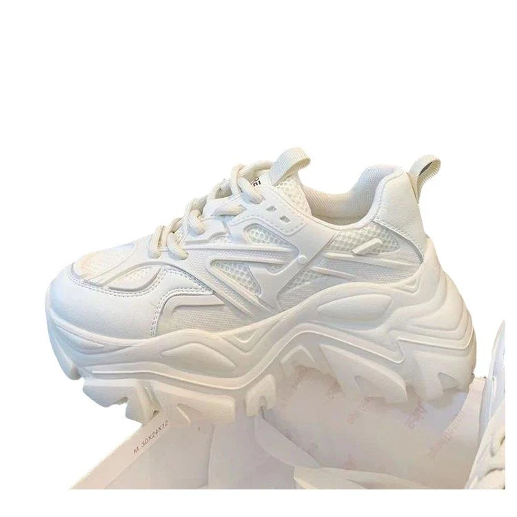 Damen Sportliche Chunky Sneakers mit verstärkter Sohle und atmungsaktiver Mesh-Oberfläche Heidi Mode - Image 5