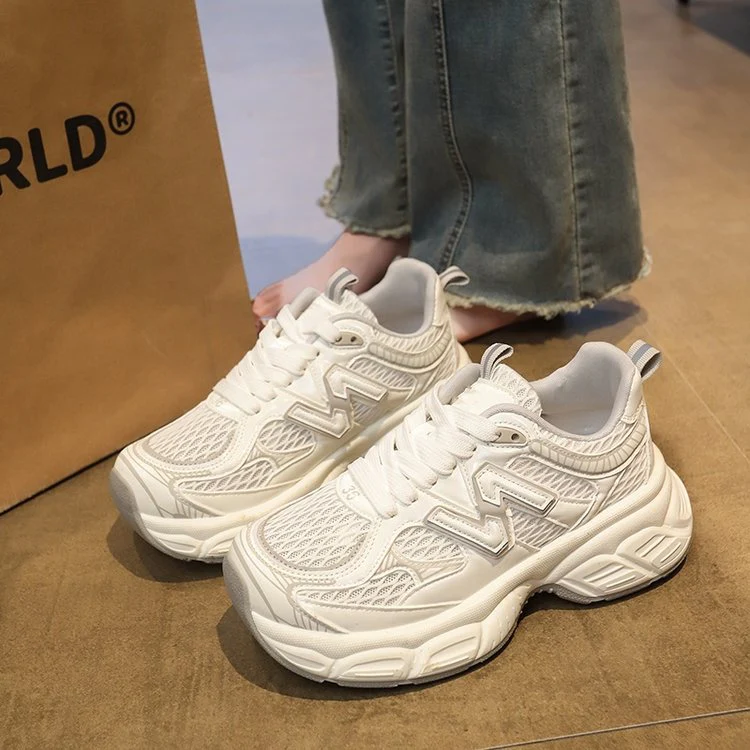 Damen Sportliche City-Sneaker mit atmungsaktiver Netzstruktur und komfortabler Dämpfung Heidi Mode - Image 3