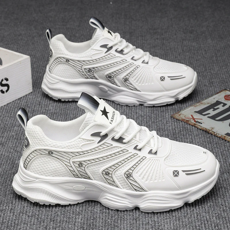Damen Sportliche Dämpfung Sneakers mit atmungsaktiver Mesh-Oberfläche Heidi Mode - Image 3