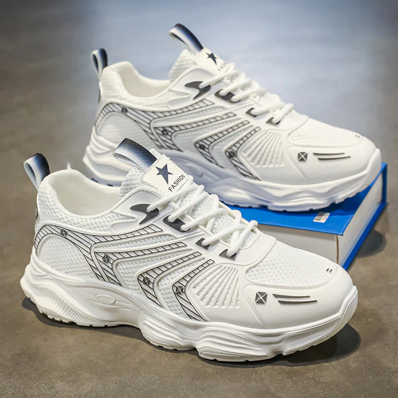 Damen Sportliche Dämpfung Sneakers mit atmungsaktiver Mesh-Oberfläche Heidi Mode - Image 6